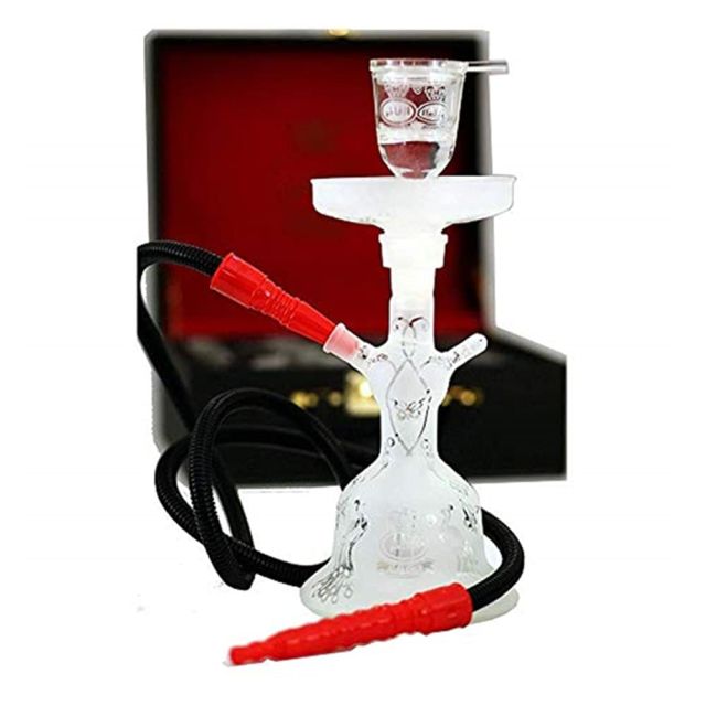 Alfkher Shisha Colorful Frosted Glass